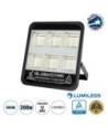 GLOBOSTAR® TITAN 61435 Προβολέας για Γήπεδα Tennis & Ποδοσφαίρου 5x5 LED 390W 48750lm 60°x90° AC 220-240V Αδιάβροχο IP67 Φυσικό Λευκό 5000K - Lumileds SMD Chip - TÜV Rheinland Certified - Μαύρο Ματ - Μ32 x Π8 x Υ35cm - 5 Χρόνια Εγγύηση